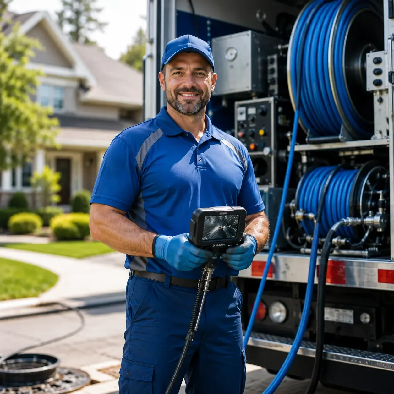 Local outdoor drain cleaning specialists in Manor, TX